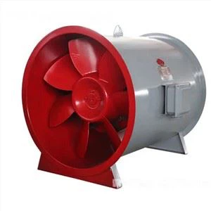 Ducted flue gas exhaust fan Fire fan